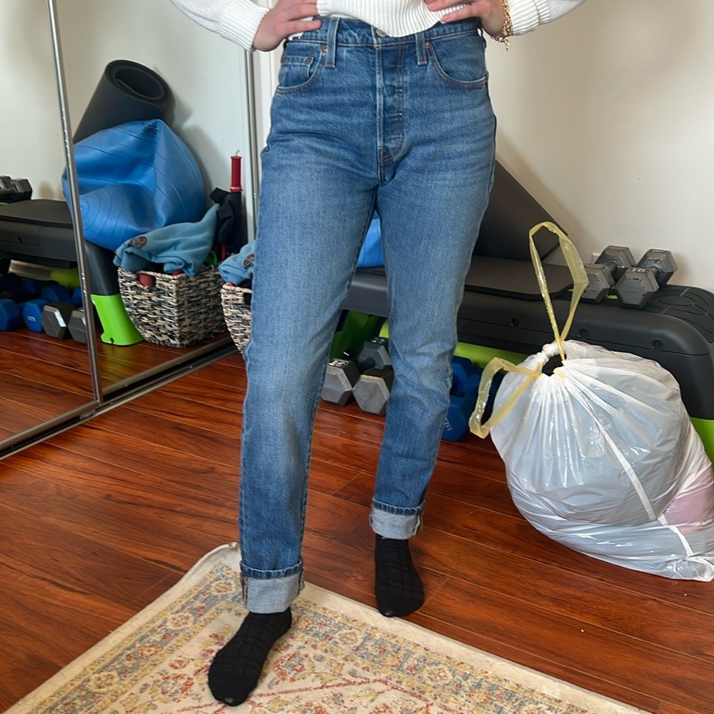 Levis 501s skinny size 25 Length 30